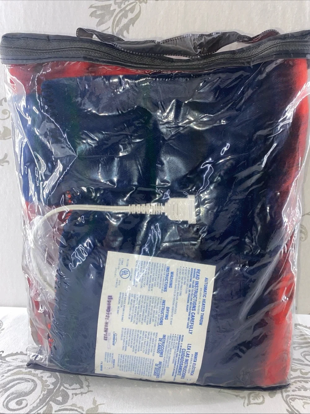 Vintage Sunbeam Electric‎ Throw / Blanket 50x60